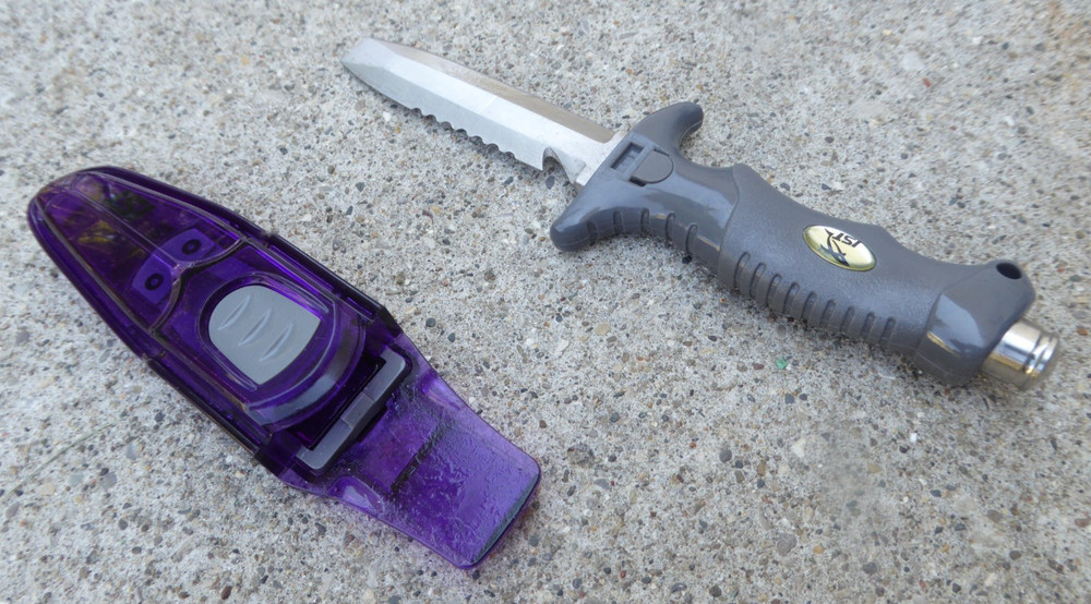 IST Divers Knife, with Hoster