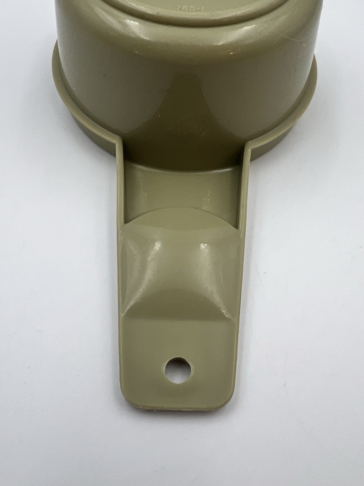 Vintage Tupperware GREEN Measuring Cup 1/3 CUP Replacement #765