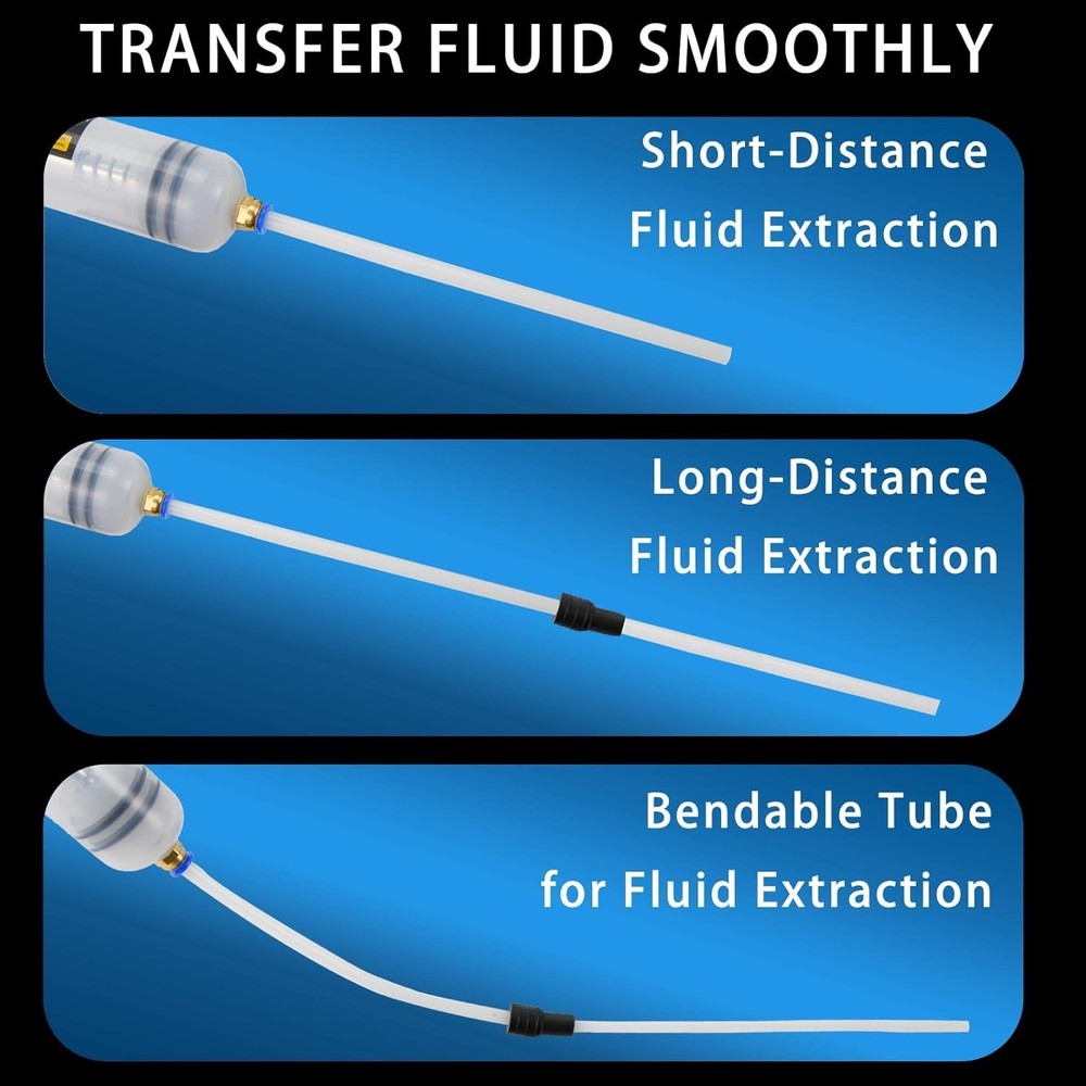 Versatile Oil Extractor Pump - Change Transmission, Power Steering Fluid Easily