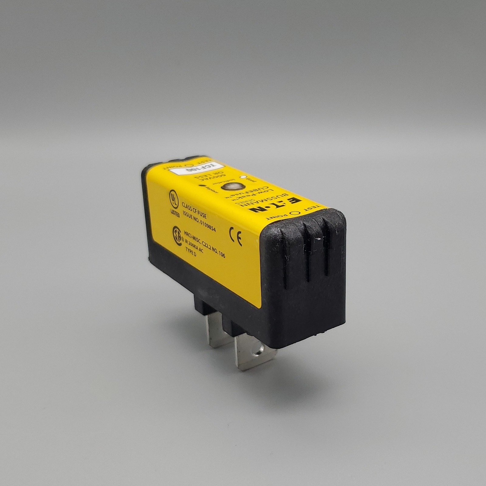 Bussmann TCF100 CUBE Fuse Dual Element Time Delay 100A 600 VAC 300 VDC