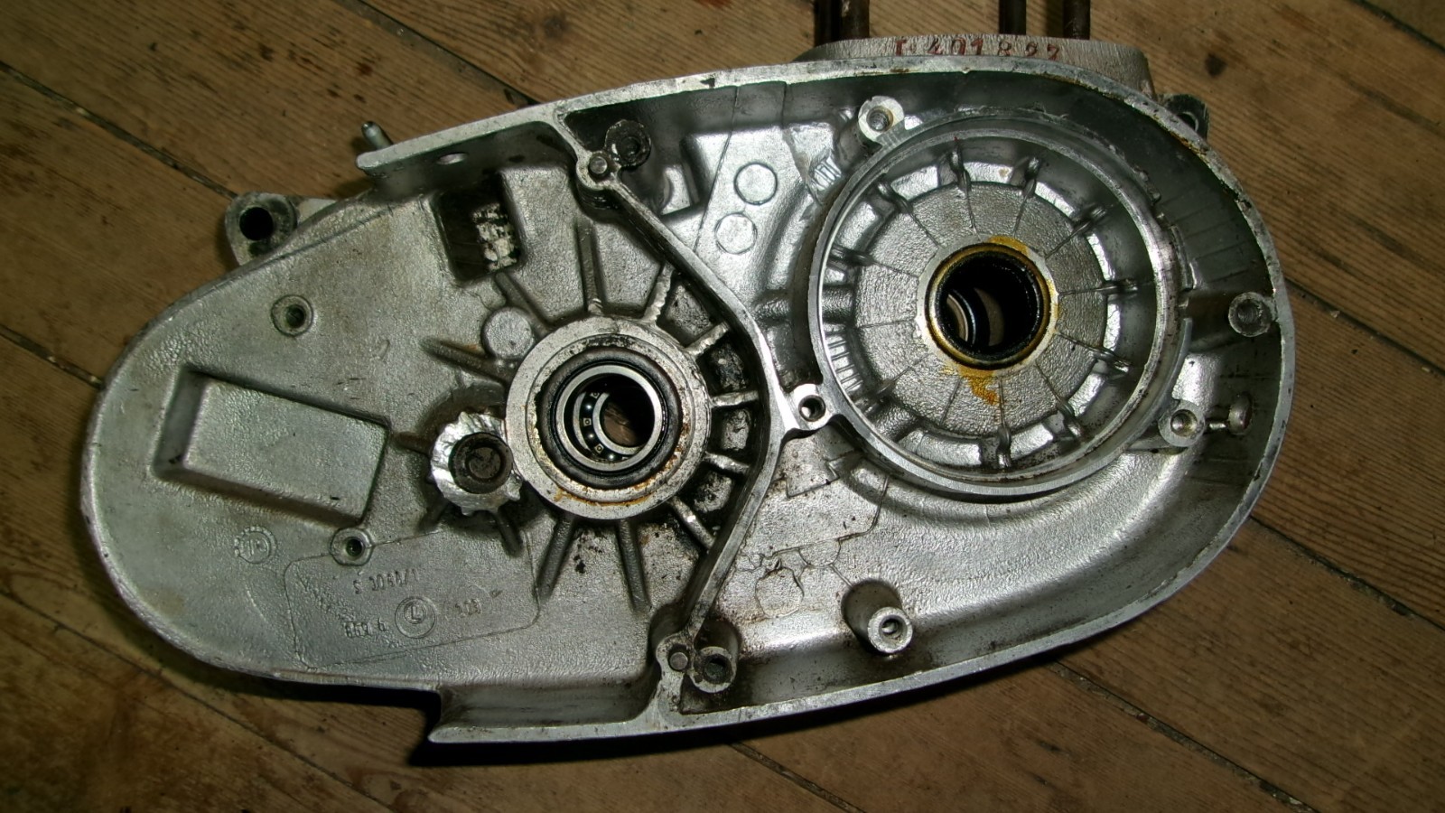 Maico Square barrel 400 engine case set T401XXX 1972