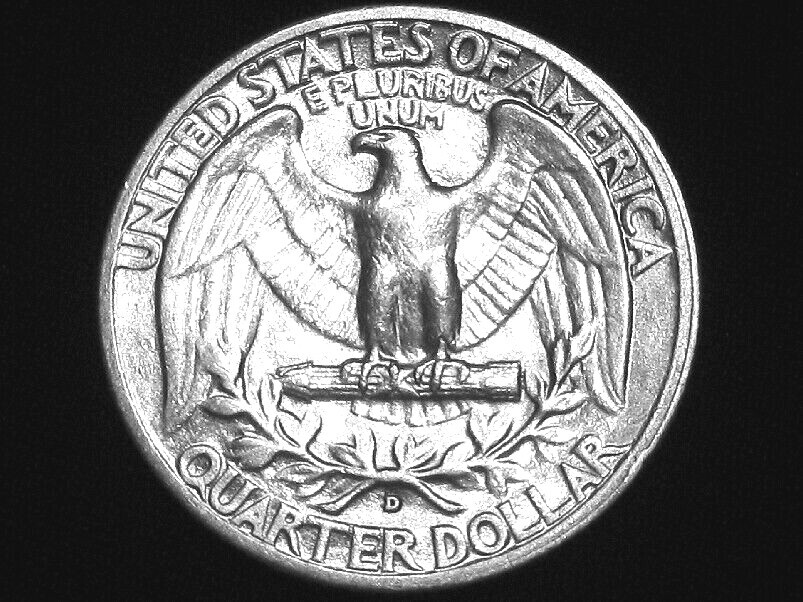 1935-D Washington Quarter --- Almost Uncirculated