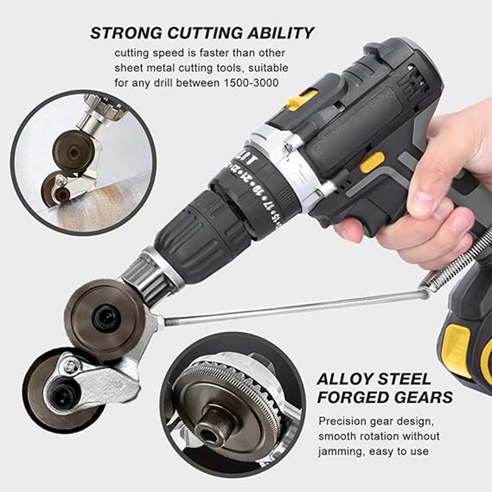Metal Punching and Shearing Drill Tools Electric Drill Precision Cutting Machine