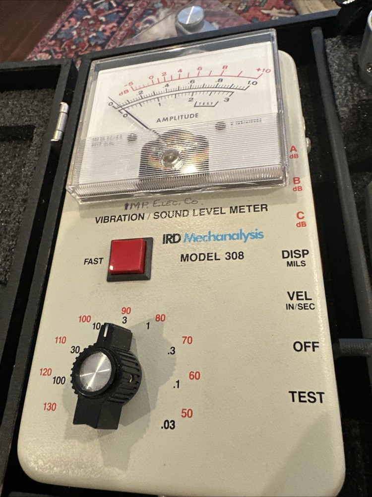 IRD Mechanalysis Model 308 Vibration/Sound Level Meter [Ref A]