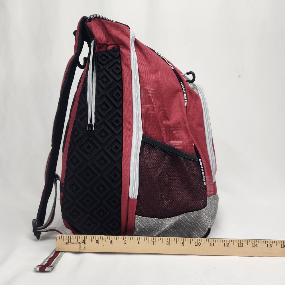 Baseball Softball Coaching Backpack Bat Bag "No Errors" RED New w/ Tags *Read