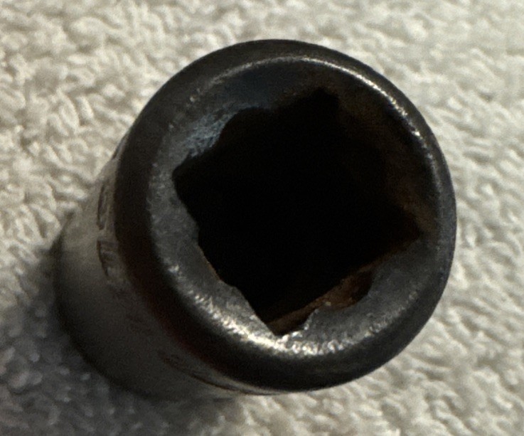 50-753 E16 torx, impact star,DURALAST 6 point Hex 3/8” dr,Socket tool vtg
