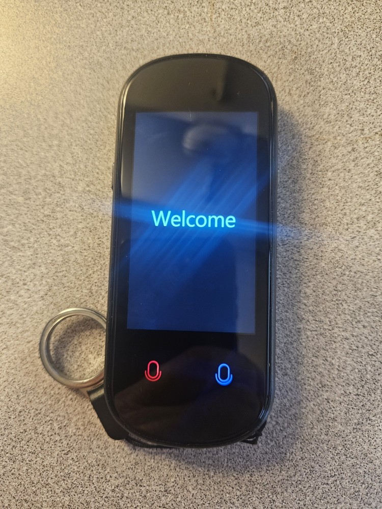 RAVIAD Intelligent AI Language translator open box