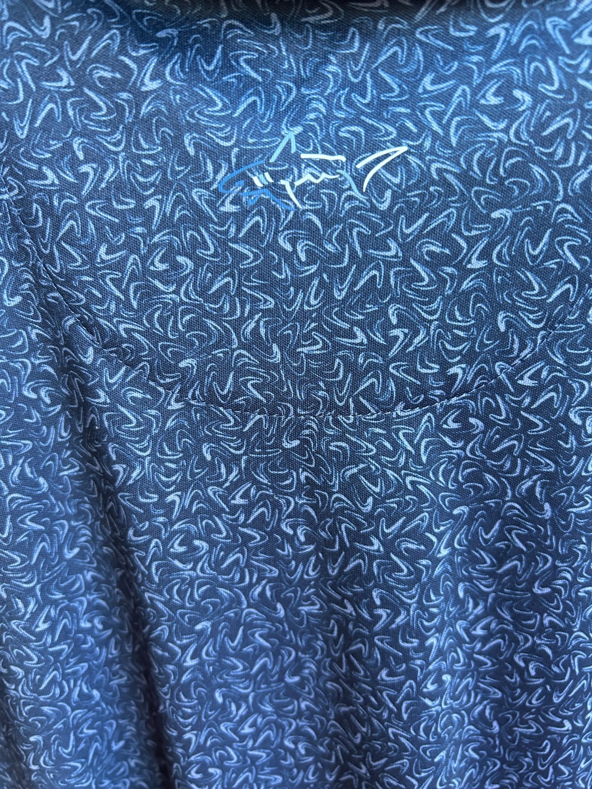 Greg Norman ML75 Men's Short Sleeve Polo Shirt Navy Size L