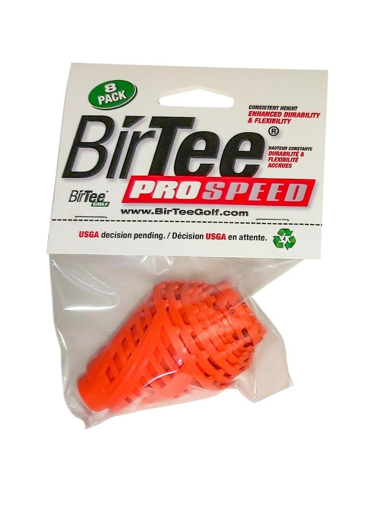 BirTee Pro Speed Winter / Mat / Simulator Golf Tees - 8 Pack