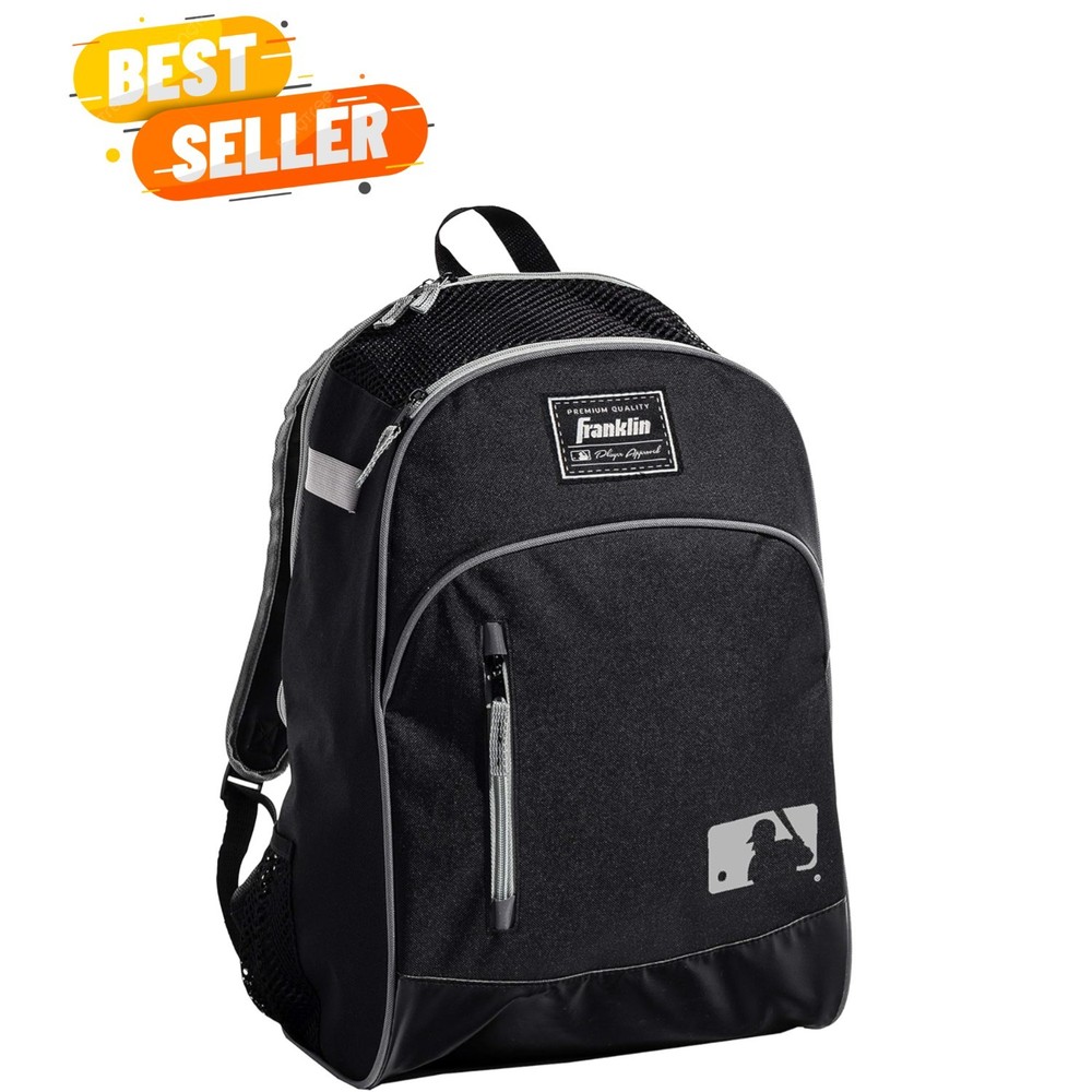 Child's MLB Baseball Bat Pack - Comfortable, Ventilated Backpack with Pockets