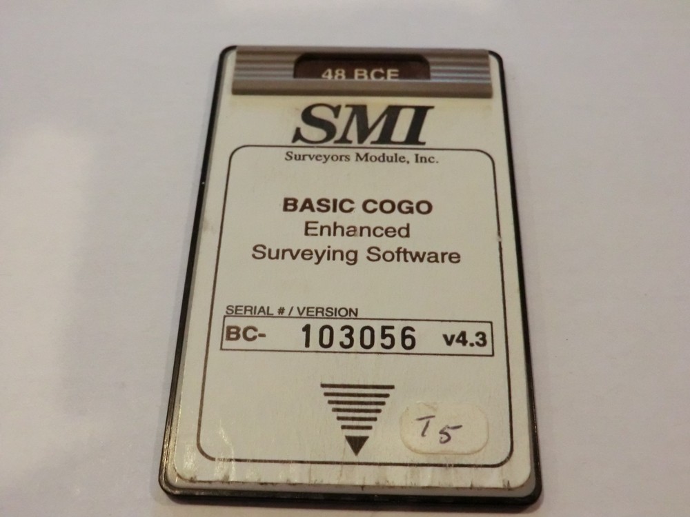 Vintage SMI Basic COGO for the HP-48GX