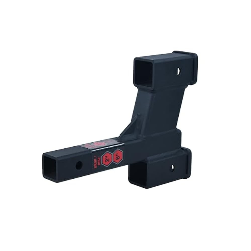 Adjustable Towing Extender, 2" Receiver, 7500lbs Capacity, Enhanced Safety