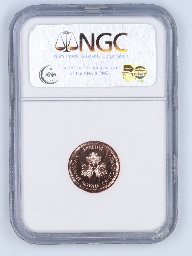 2004 Test Canada 1 Cents Token NGC SP69RD
