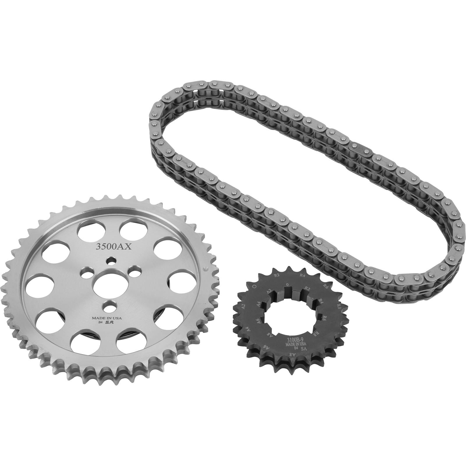 SBC Billet Steel Performance Timing Set w/ Thrust Bearing