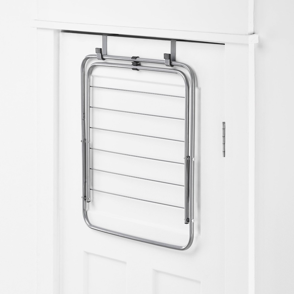 Whitmor Over The Door Drying Rack - Gray