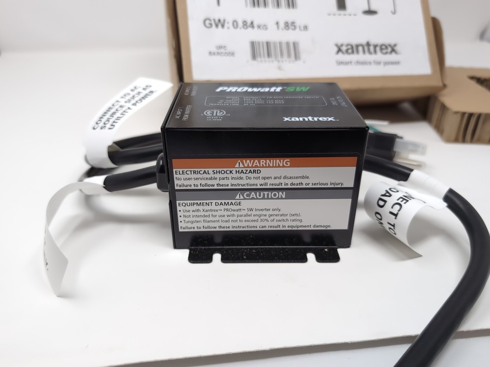 Xantrex 808-0915 Prowatt Sw 15A Remote Transfer Switch