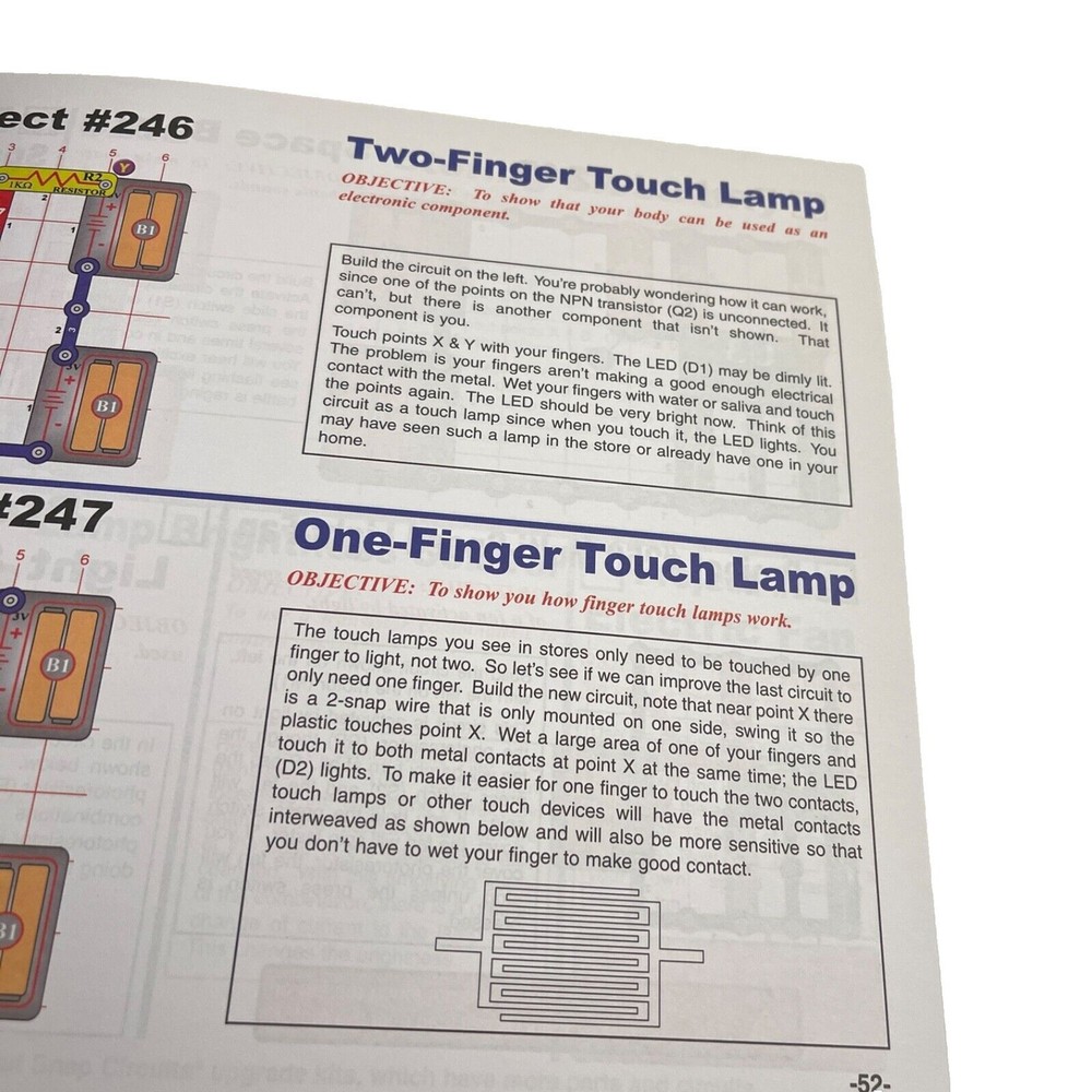 Snap Circuits by Elenco Projects 102-305 Instruction Manual