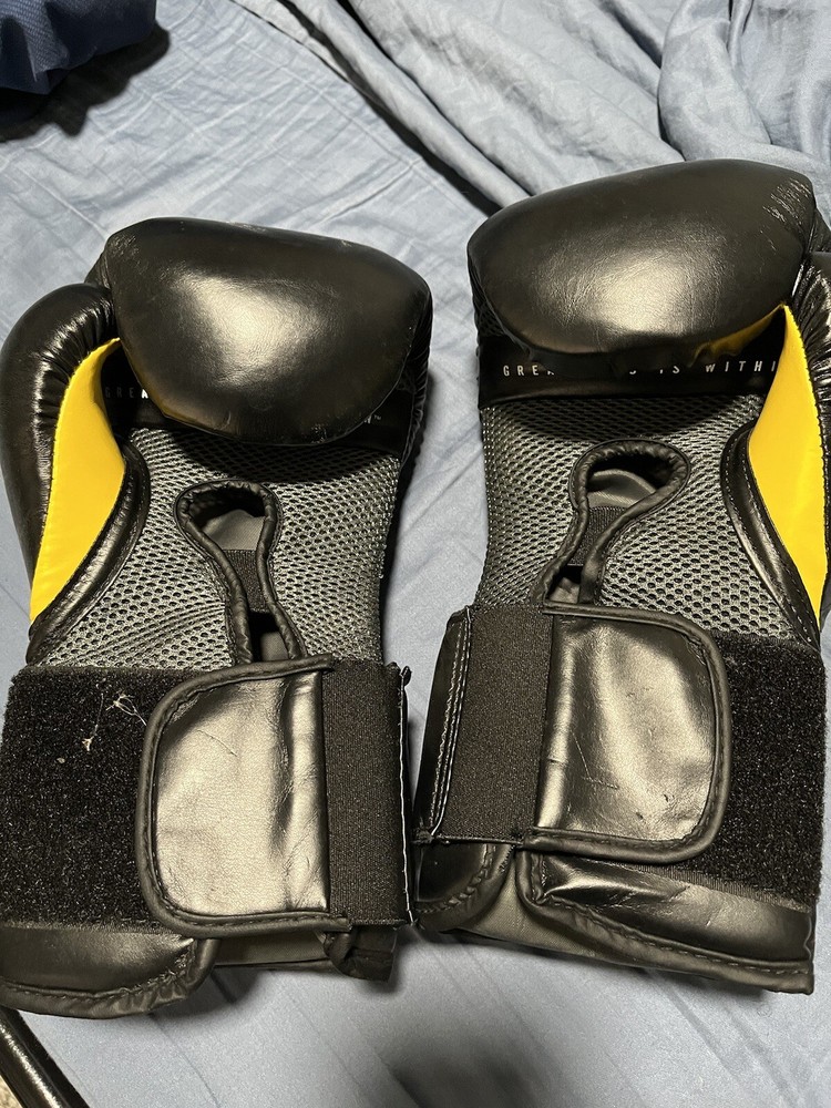 Everlast Elite Pro Style Training Gloves, Black 14oz