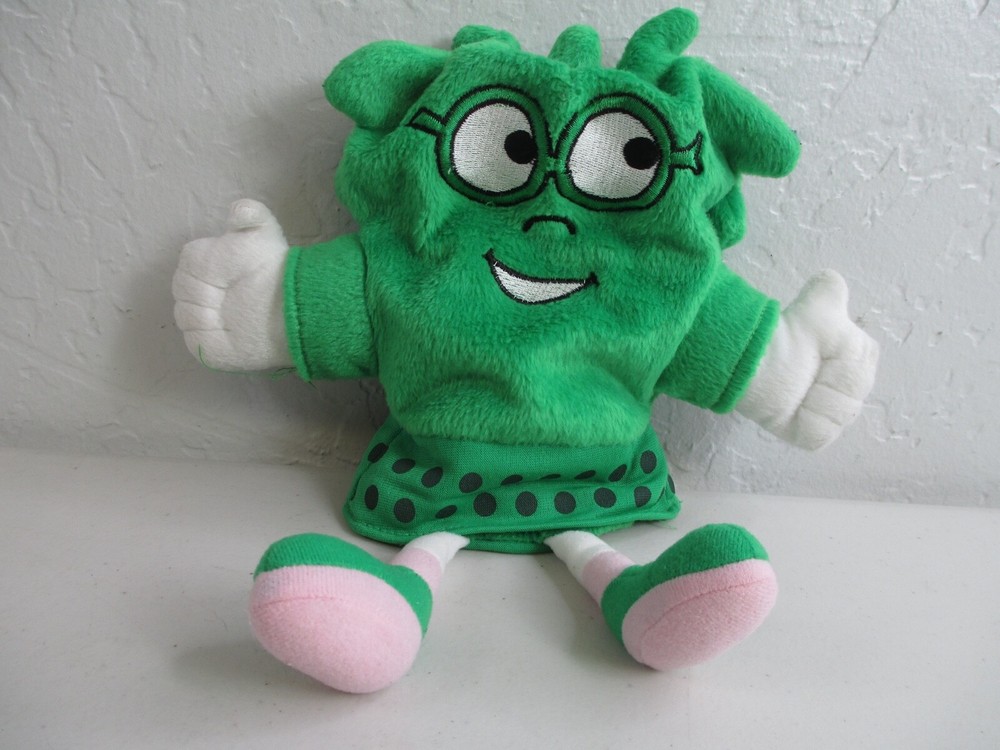 Brocoli Hand Puppet plush toy Fruit Veggies Collection interactive toy