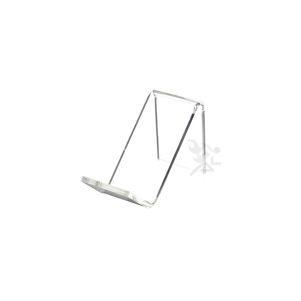 (10) OnFireGuy 1.75" Clear Acrylic Slanted Display Stand Easels