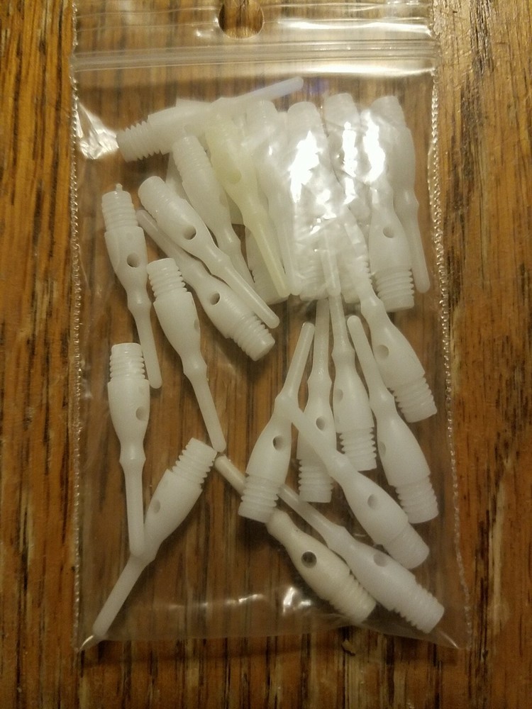 Viper Dart Accessory Tufflex III White 2BA Thread  Short Soft Tips