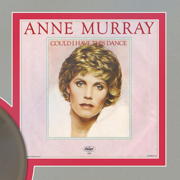 Anne Murray Could I Have This Dance Framed 45 Picture Sleeve Record Display M4