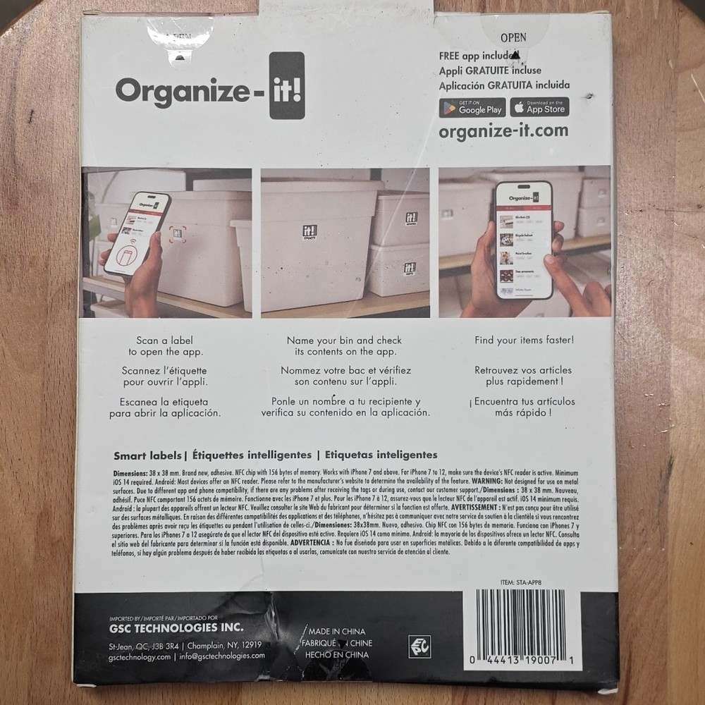 Organize-it! Intelligent Tags - 8 Tags