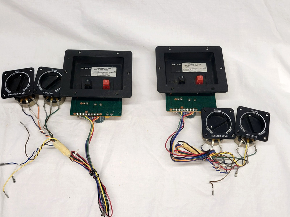 Sony SSU-3000 Crossover pair ~ Complete