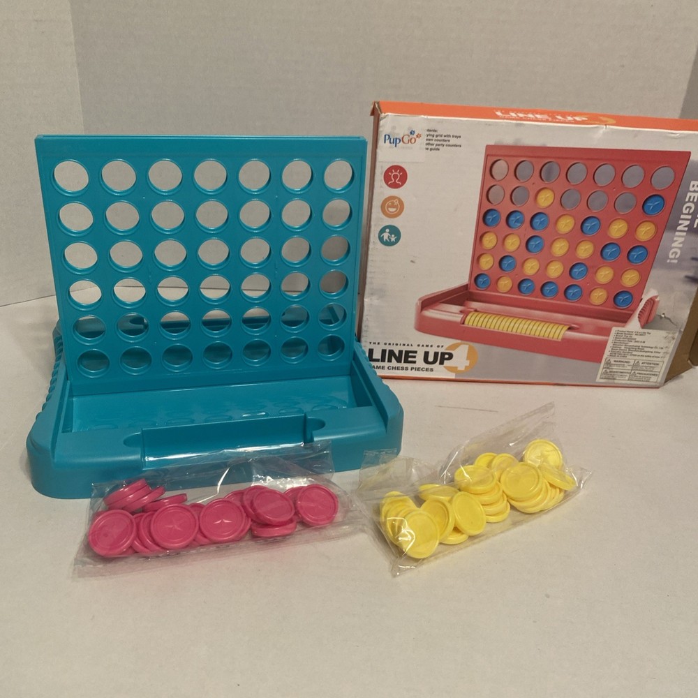 PupGo Line Up 4 - 2 Player Game- Read Description