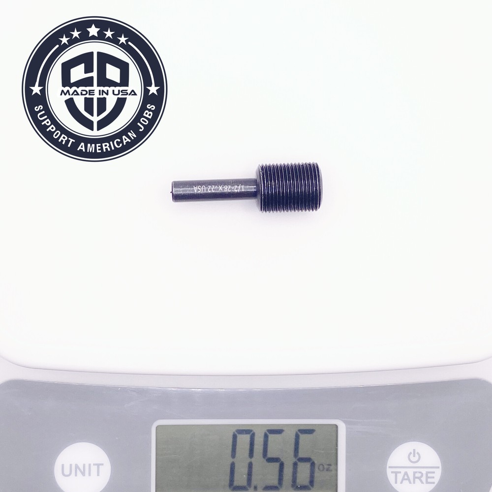 1/2-28 Thread Die Starter Hex socket 9MM .22 - .224 Thread alignment tool steel