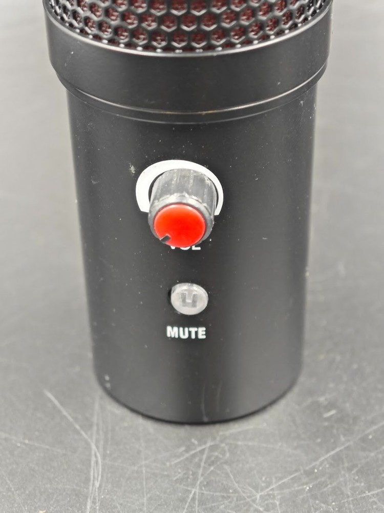 GAM-U09 RGB USB Microphone 192Khz/24Bit Black/Red Used Working