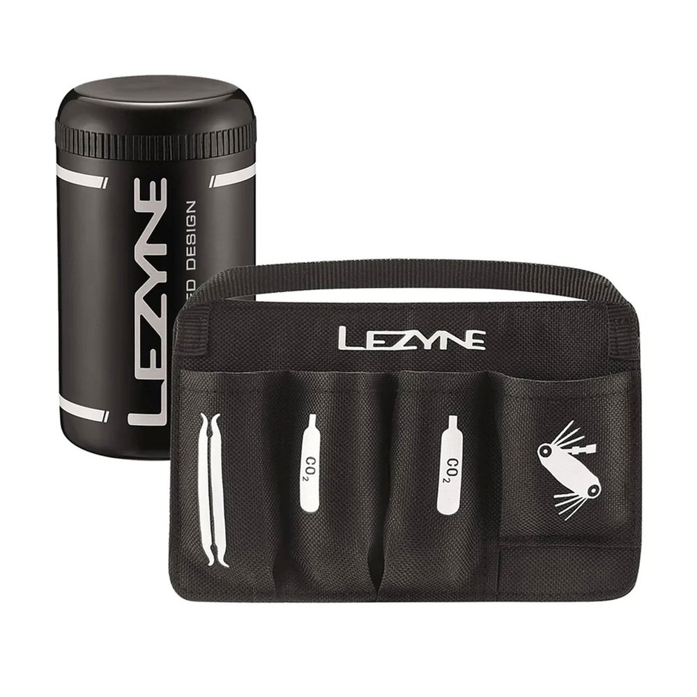 LEZYNE Flow Caddy Black Bicycle Water Bottle Storage Container