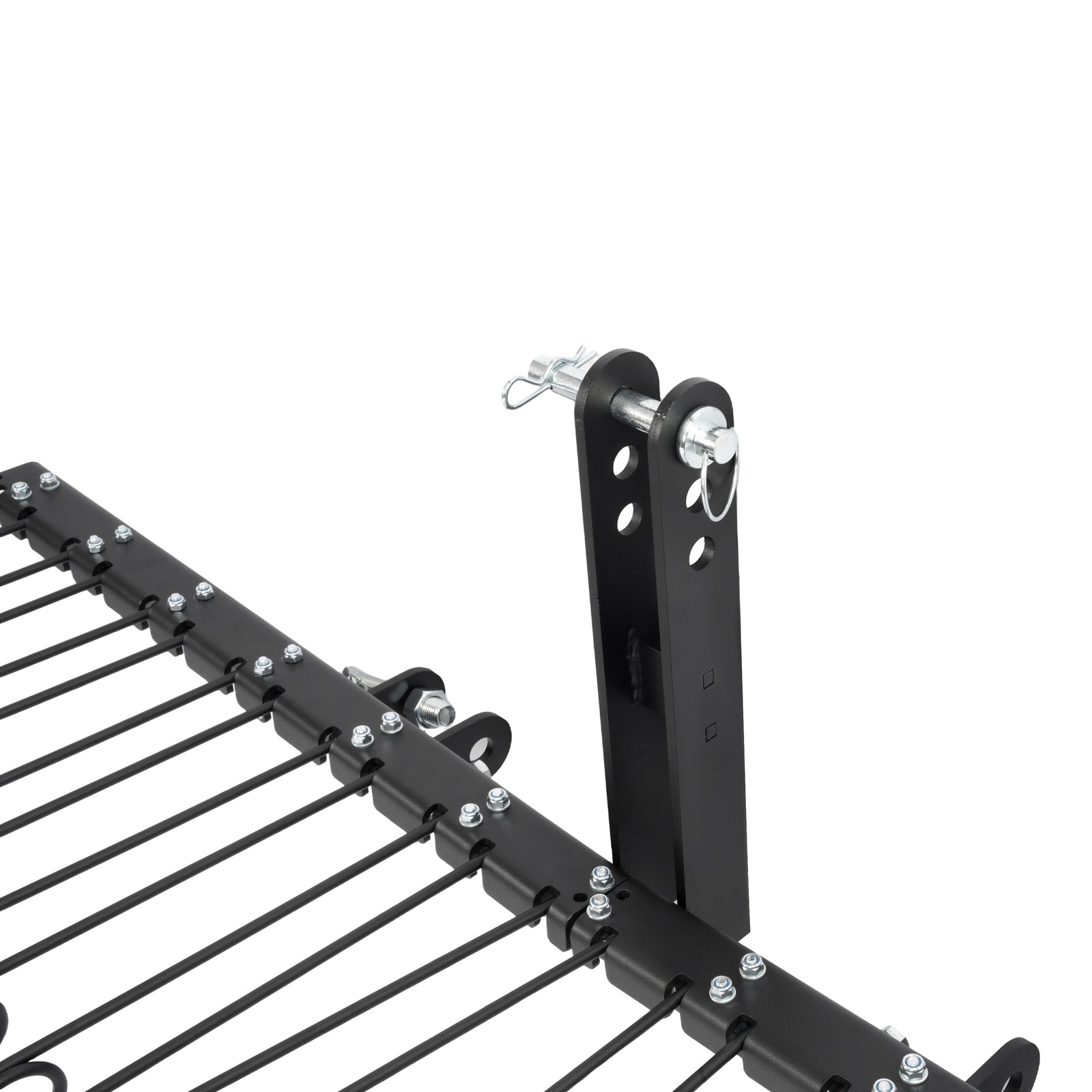 3 Point 60" Tow behind Landscape Rake Lawn Dethatcher Rakes For Cat 0&1 Tractor