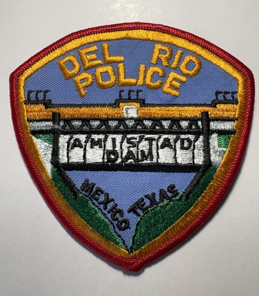 Del Rio Texas Police Patch