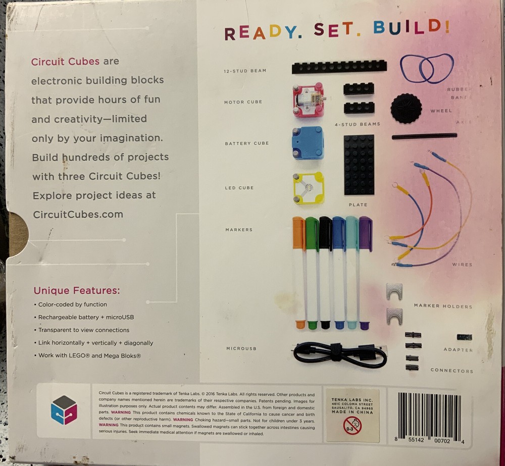 ⚡️Circuitcubes Smart Art #3 🆕OPEN BOX DISTRESSED BOX🆕