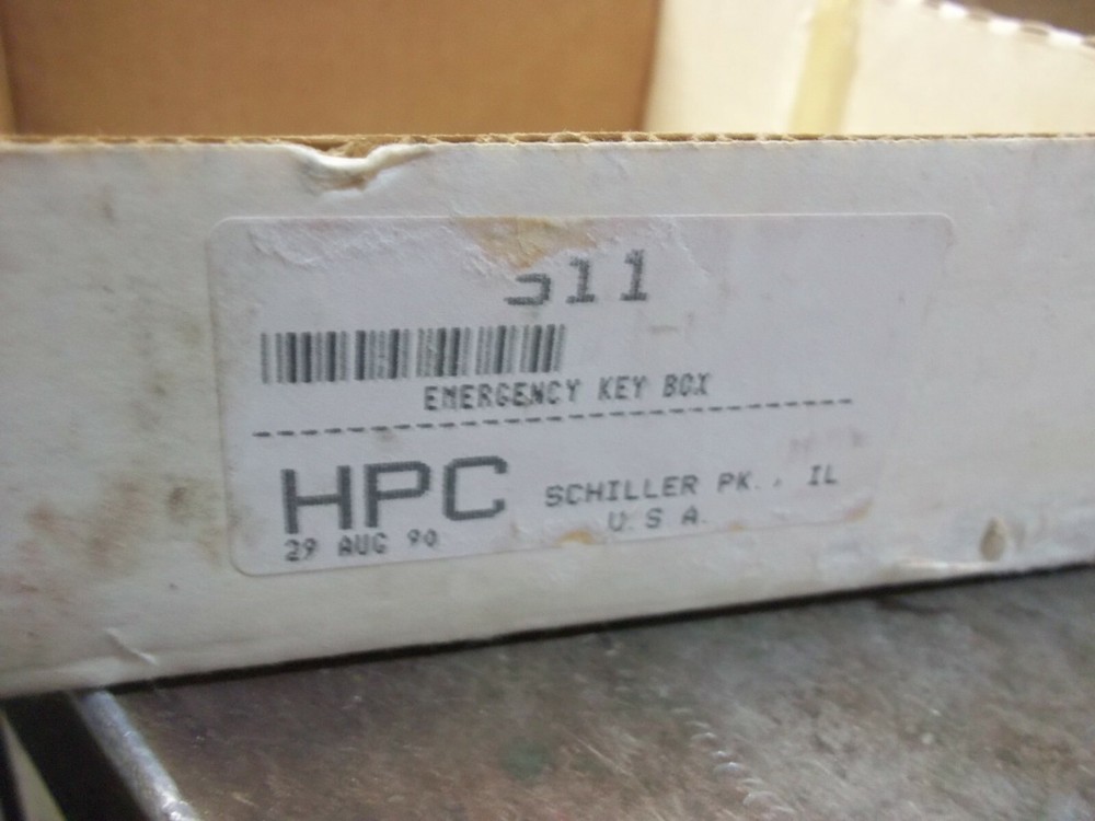 NIB HPC 511 EMERGENCY KEY BOX (715)