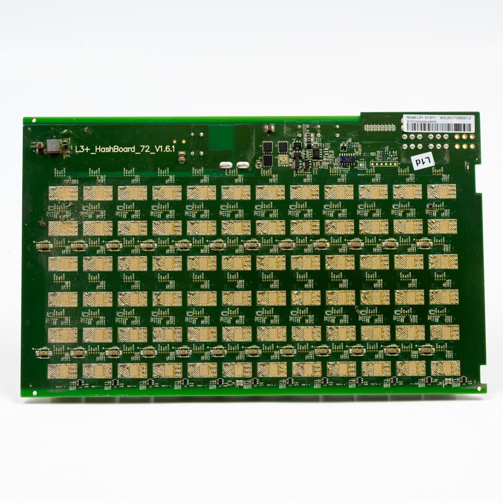 Bitmain Antminer L3+ Hashboard Scrypt TESTED AND WORKING