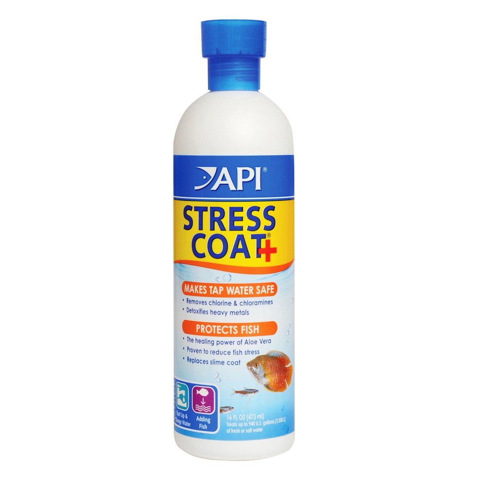 API QUICK START Nitrifying Bacteria & STRESS COAT Water Conditioner 16oz Each