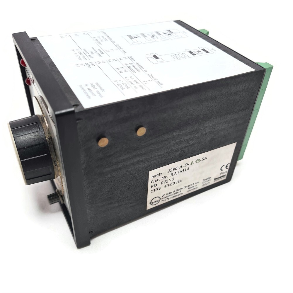 Baelz Celsitron Electronics Constant Temperature Controller. Type WBS 2296