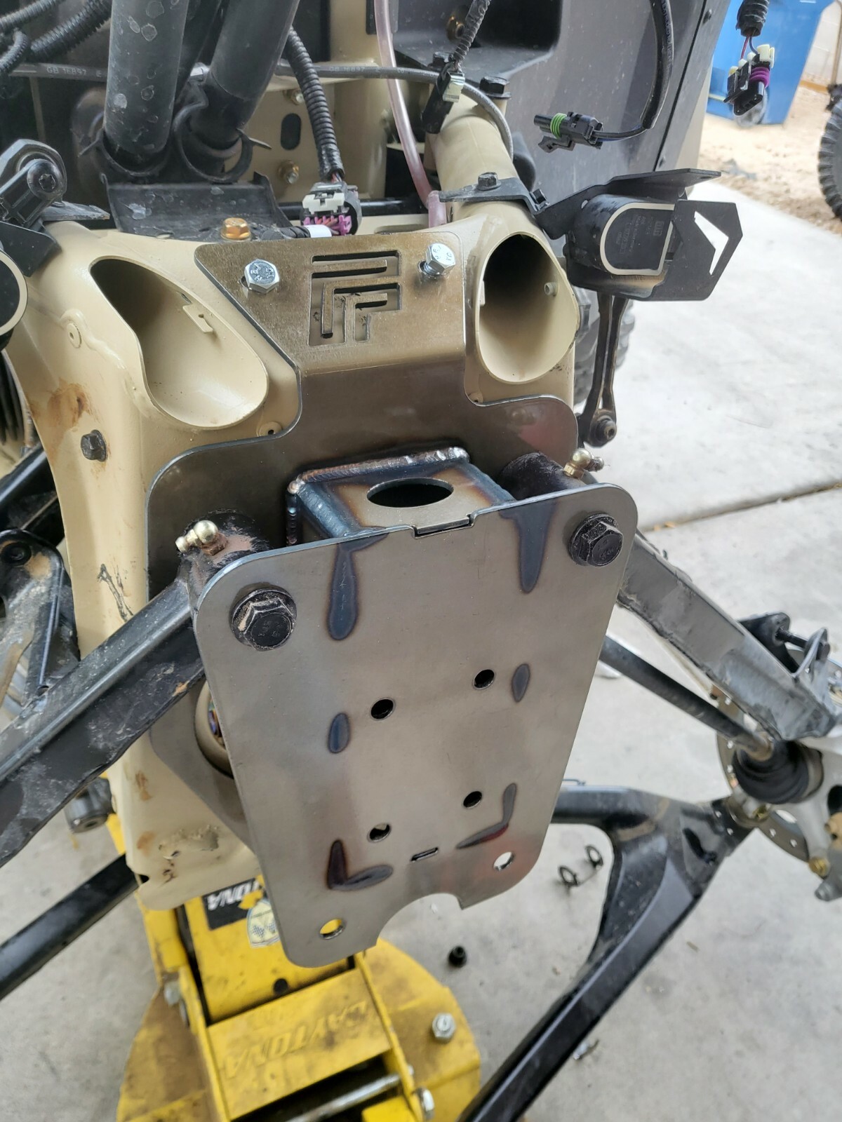 Can Am X3 gusset Kit