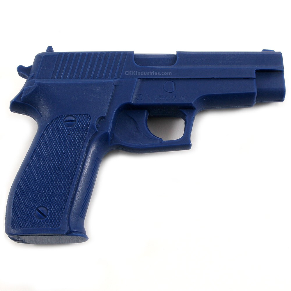 Blue Training Prop for SIG SAUER P226 - Solid Resin - Not a Gun
