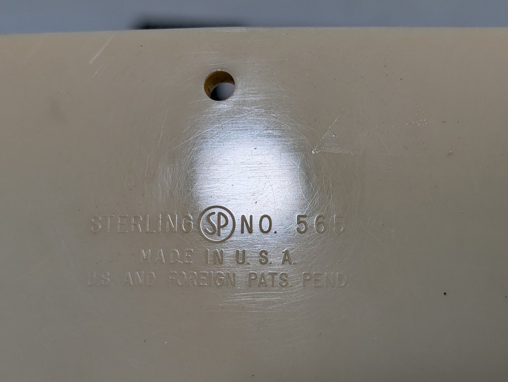 Vintage STERLING Automatic Adding Machine Original Box Math Tool Add-it Car Gift