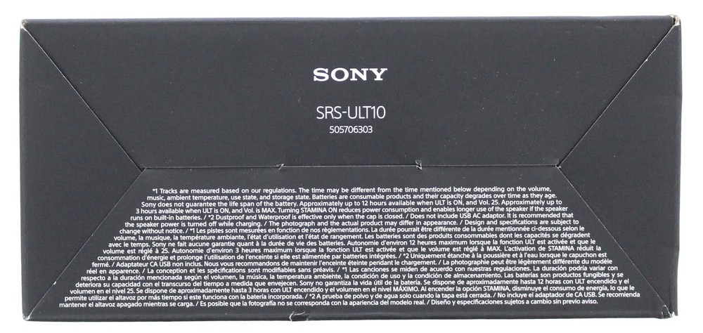 Sony Ult Power Sound Wireless Bluetooth Speaker (Black)