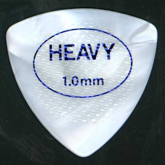 6 x Cool Cell Picks 1.00mm Triangle Guitar Picks Nitro-cellulose