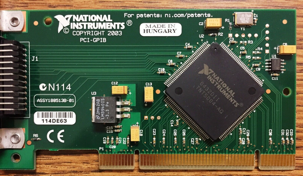 National Instruments 188513B-01 PCI-GPIB Interface Adapter Card