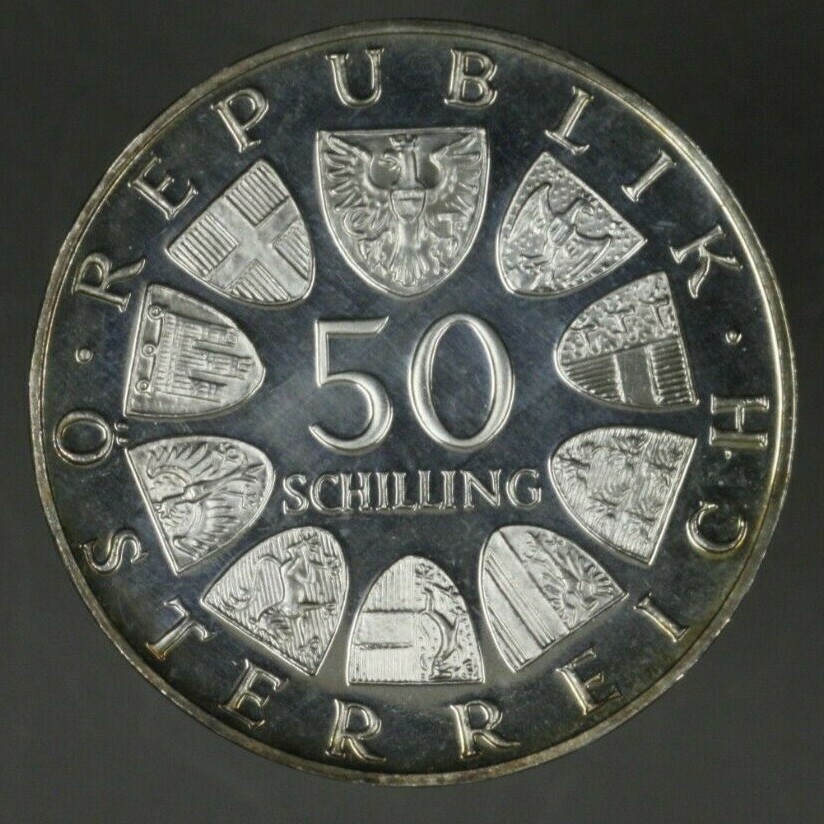 Austria 1966 Proof Set 9 Coins Scarce B194