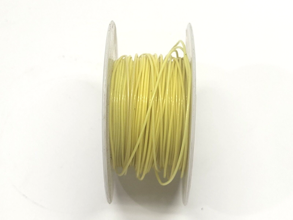 Alpha Wire 5852 YL005 Hook-Up Wire Yellow 2.6oz Spool