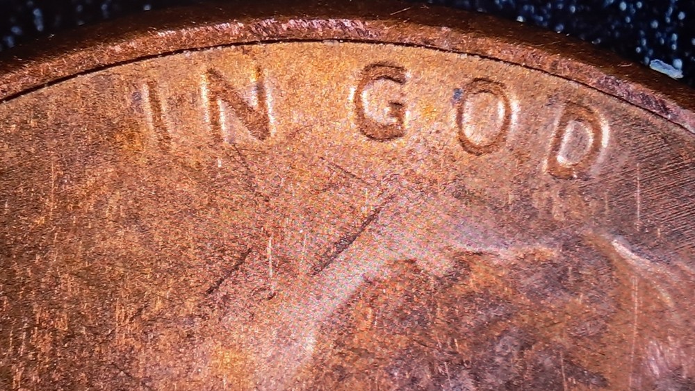 MACHINE DOULBLING DATE DIE FILL ERRORS, 2018 D SHIELD PENNY #516