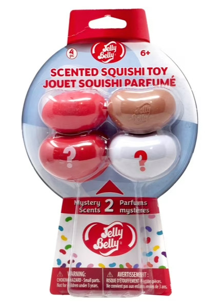 Jelly Belly Scented Squishi Toy Mystery 4-Pack