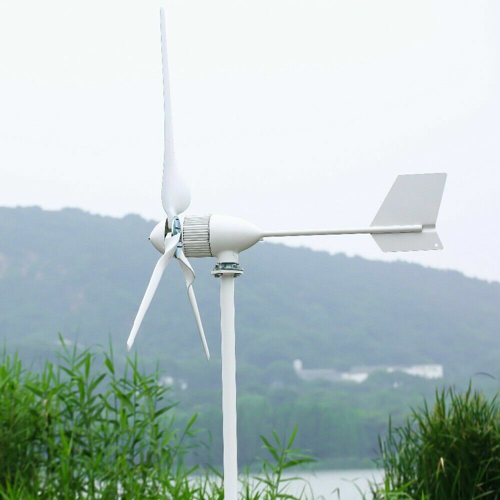 5000W Wind Turbine Generator Complete Wind System On Grid Inverter 48V 96V
